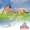 DHA LICENSE EXAM MCQs FOR CARDIAC SURGERY