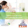 LICENSE EXAM FOR DHA PHYSIOTHERAPY TECHNICIAN