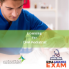 LICENSING FOR DHA PODIATRIST