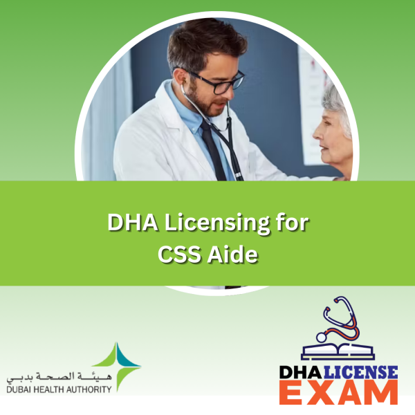 DHA Licensing for CSS Aide