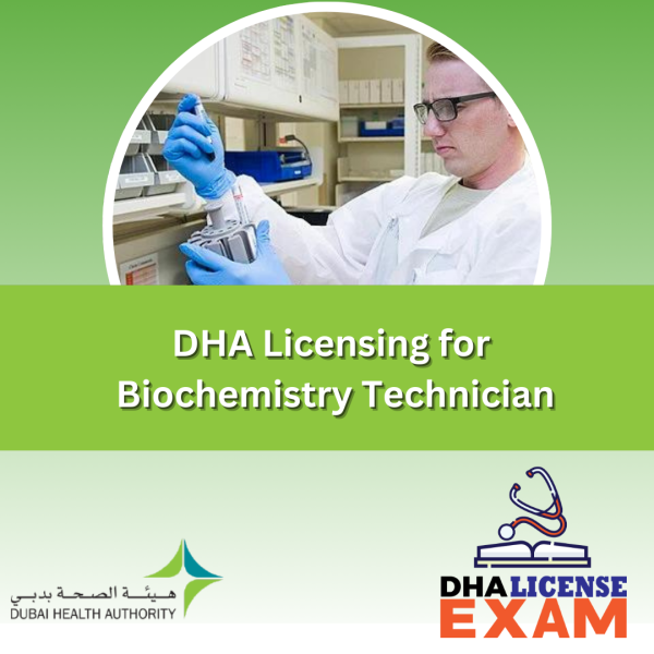 DHA Licensing for Biochemistry Technician